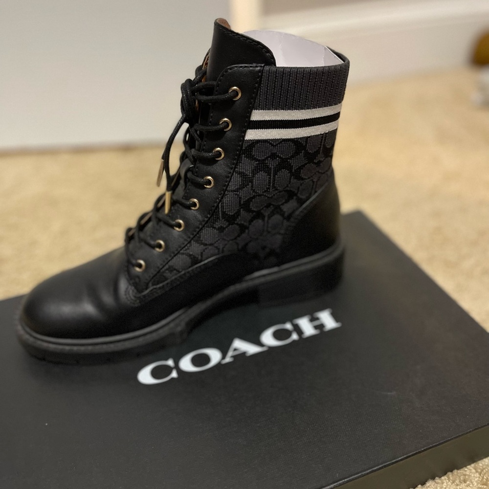 New Coach boots! Never used. They don’t fit me.